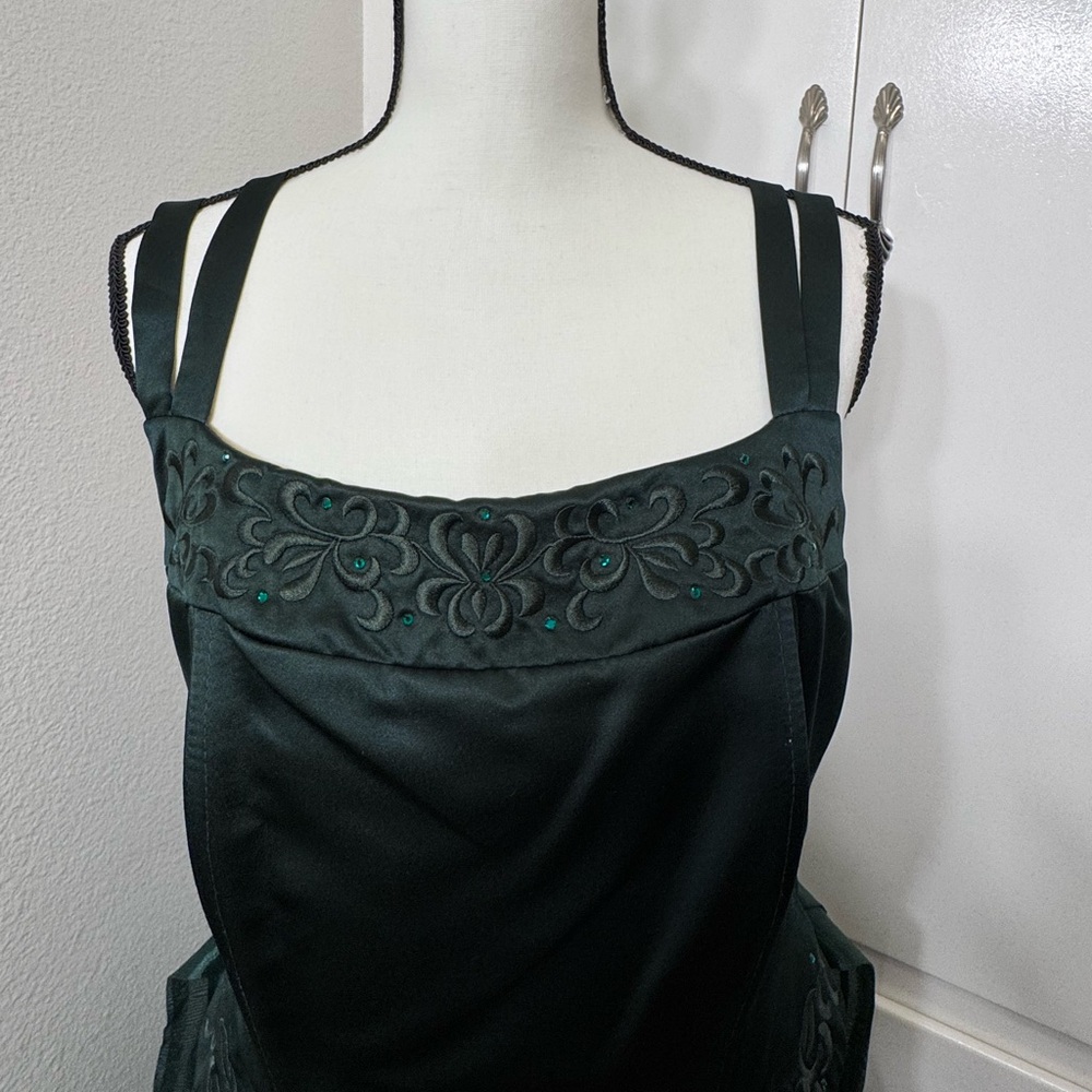 Poly USA Vintage Green Gown - Picture 6 of 10